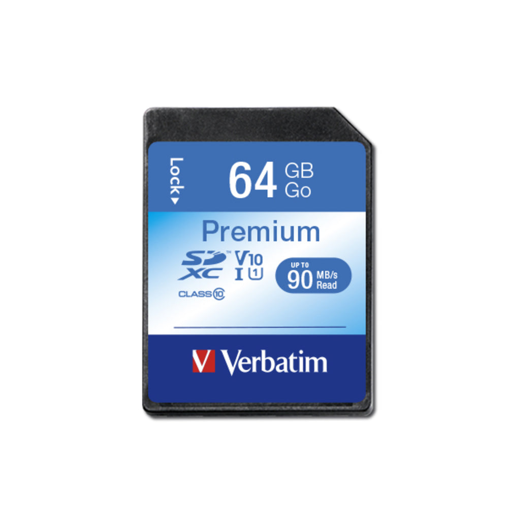 Verbatim SDXC Speicherkarte 64 GB UHS-I Premium Class 10 Verbatim SDXC Speicherkarte 64 GB UHS-I Premium Class 10